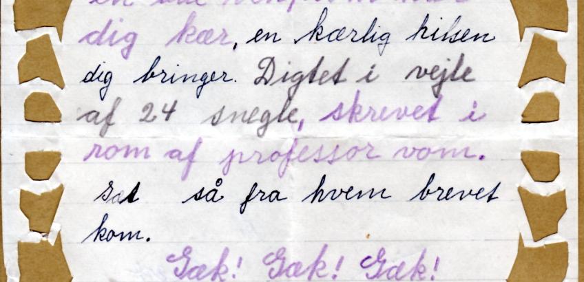 Gæk, gæk, gæk.. Glædelig påske