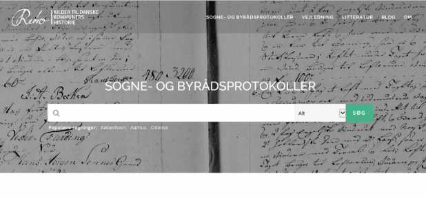 Retro - Kilder til danske kommuners historie