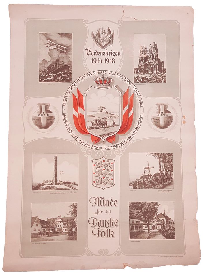 Plakat med valgresultater